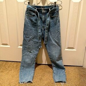 Women’s Abercrombie & Fitch ultra High Rise super skinny ankle jeans size 30/10R